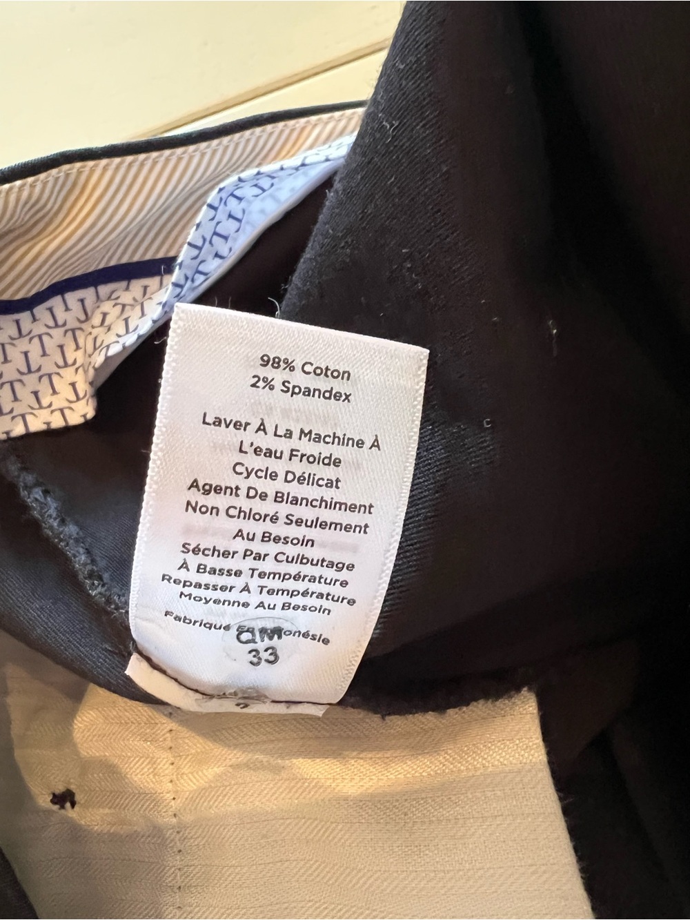 Talbots Black Perfect Crop Curvy cropped Pants Sz 4 - Picture 6 of 10